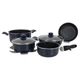 Набір посуду Gimex Cookware Set induction 8 предметів Bule (6977228) TT - зображення 1