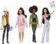 Zestaw lalek Mattel Barbie Eco-Leadership Team 4 szt (0194735015597) - obraz 4