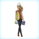 Zestaw lalek Mattel Barbie Eco-Leadership Team 4 szt (0194735015597) - obraz 8