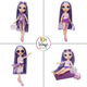 Lalka MGA Rainbow High Swim and Style Fashion Doll Violet 28 cm (0035051507314) - obraz 4