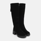 Женские зимние сапоги замшевые Allshoes 22BG518-K92-015 37 23.5 см Черные (ROZ6501020982) - изображение 3