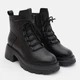 Женские зимние ботинки кожаные высокие Allshoes 23330 39 25 см Черные (ROZ6501020989) - изображение 3