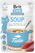 Упаковка влажного корма Brit Care Soup Tuna для кошек суп с тунцом 75 г 15 шт. (2700000048238) - изображение 2