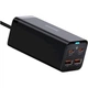 Мережевий зарядний пристрій Baseus GaN3 Pro 4 Ports Desktop Charger 100W Black (CCGP000101) - зображення 5