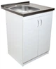 Мийка з тумбою AQUAMARIN BoxWood 600 white (Біла) - зображення 3