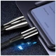 Дата кабель ColorWay USB 2.0 AM to Type-C 1.0m zinc alloy + led black (CW-CBUC035-BK) - изображение 8