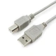 Провод Usb 2.0 AM/BM кабель для принтера длина 1.8 м белый - изображение 1