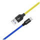 Дата кабель USB 2.0 AM to Micro 5P 1.0m National ColorWay (CW-CBUM052-BLY) - изображение 3