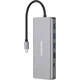 Порт-репликатор Canyon DS-12, 13 in 1 USB-C hub, 2HDMI, Gigabit Ethernet, VGA, 3USB3.0, PD/100W, 3.5mm audio jack (CNS-TDS12) - изображение 1