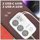 Сетевой фильтр питания ColorWay CW-CHE34PDW 3 розетки/4USB (CW-CHE34PDW) - изображение 10