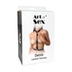 Женская портупея Art of Sex - Debbi, натуральная кожа, размер XS-2XL, цвет черный Feromon ( SO7653 ) - изображение 5