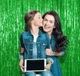 Дождик для фотозоны 2 на 1м зеленый - изображение 3