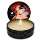 Масажна свічка Shunga Mini Massage Candle - Sparkling Strawberry Wine (30 мл) з афродизіаками - зображення 1