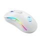 Мышь беспроводная с аккумулятором и подсветкой HXSJ T69 2,4GHz White - изображение 4