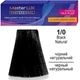 Фарба для волосся Master LUX professional 1.0 Чорний Натуральний 60 мл - изображение 1