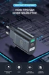 Зарядное устройство XON PowerCharge 65W (PD33) USB Type-C (PCWB065033A1С1B 6051) Черный - изображение 6
