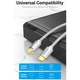 Кабель мультимедийный HDMI M to HDMI M 2.0m V2.1 8K60Hz silver VENTION (ALCIH) - изображение 5