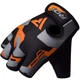 Рукавички для фітнесу RDX F6 Sumblimation Orange XL (WGS-F6O-XL) - зображення 5