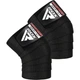 Бинт для спорту RDX на коліна K1 GYM Knee Wraps Full Black (WAH-K1FB) - зображення 1
