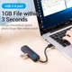 Хаб USB 3.0 -> 3хUSB 3.0/2хTRS Audio/USB Micro 1.0 м. Vention - зображення 2