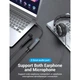 Хаб USB 3.0 -> 3хUSB 3.0/2хTRS Audio/USB Micro 1.0 м. Vention - зображення 5