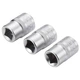 Набор головок Stanley торцевых 1/2" Maxi Drive, с шестигранным профилем, 3 шт: 17, 18, 19 мм. (FMMT17094-0) - изображение 5