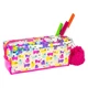 Пенал Cool For School голографический с помпоном 1 отделение розовый (CF87074) - изображение 2