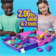 Zestaw dla lepienia Spin Master Kinetic Sand Walizka Syrenka (0778988346235) - obraz 5