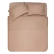 Пододеяльник Ardesto Mix&Match 100% хлопок, сатин бежевый 160х220 см (ART1622DVI) - изображение 6