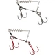 Оснащення Savage Gear Carbon49 Corkscrew Stinger 2x3/0 31kg (2 шт/уп.) (1854.09.75) - зображення 1