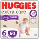 Подгузники Huggies Extra Care Размер 6 (15-25кг) Pants Box 60 шт (5029053582429) - изображение 1