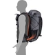 Рюкзак туристический Naturehike Rock NH19BP095 60+5 л графіт в клітинку (6927595761649) - изображение 3