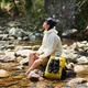 Гермомешок Naturehike -рюкзак CNH22BB003 25 л жовтий (6927595753927) - изображение 4