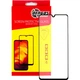 Стекло защитное Dengos Full Glue Vivo Y1s, black frame (TGFG-145) - изображение 1