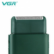 Шейвер-електробритва VGR Men's Shaver Olive V-390 - зображення 3