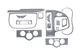 Накладки на панель Алюміній для Renault Kangoo 2008-2020 рр - зображення 1