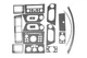 Накладки на панель Карбон для Opel Meriva 2002-2010 рр - зображення 3