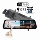 Видеорегистратор зеркало с камерой заднего вида Touch Screen Super FULL HD парктроник Vechicle Blackbox DVR - изображение 5