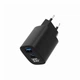 Зарядное устройство Gembird 1xUSB-A (QC3.0 18W) + 1 Type-C (PD20W) LCD black (TA-UC-PDQC30LCD-BK-01) (228899) - изображение 5
