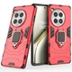 Чехол с подставкой Deexe Hybrid Case для OnePlus Ace 3 Pro - Red - изображение 1