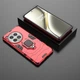 Чехол с подставкой Deexe Hybrid Case для OnePlus Ace 3 Pro - Red - изображение 4