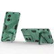 Захисний чохол з підставкою Deexe Bibercas для Motorola Edge 50 Fusion - Green - зображення 2