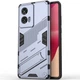 Защитный чехол с подставкой Deexe Bibercas для Motorola Edge 50 Fusion - Grey - изображение 1