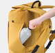 Туристический Рюкзак QUECHUA NH Escape 500 Rolltop 23л 46 х 28 х 22 см Желтый - изображение 7