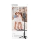 Селфі палиця штатив 0.723 mm монопод трипод Q12 Bluetooth Tripod Black - зображення 5