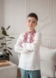 Вишиванка на хлопчика Vyshyvanka 128 ''Мозаїка'' Біла арт.4445бав. - зображення 2