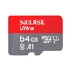 Карта памяти SanDisk 64GB microSD Class 10 A1 R-140 (SDSQUAB-064G-GN6IA) - изображение 2