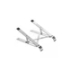 Подставка для ноутбука Choetech до 15", алюминий, компактная конструкция (m419818) - изображение 2