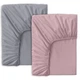 Набор простыней на резинке Cosas MAUVE сатин 200х200x20 2 шт (4822052345269) - изображение 1