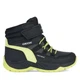 Чоботи зимові дитячі Geox J Sentiero В.B ABX C Black/Lime р.31\13\20 см - зображення 2